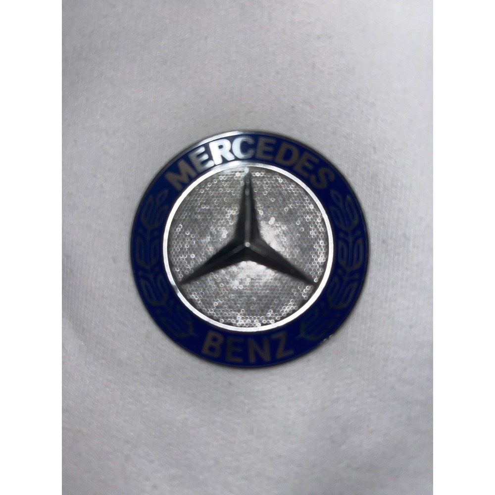 Mercedes Benz Emblem Badge Silver Star Logo Trim